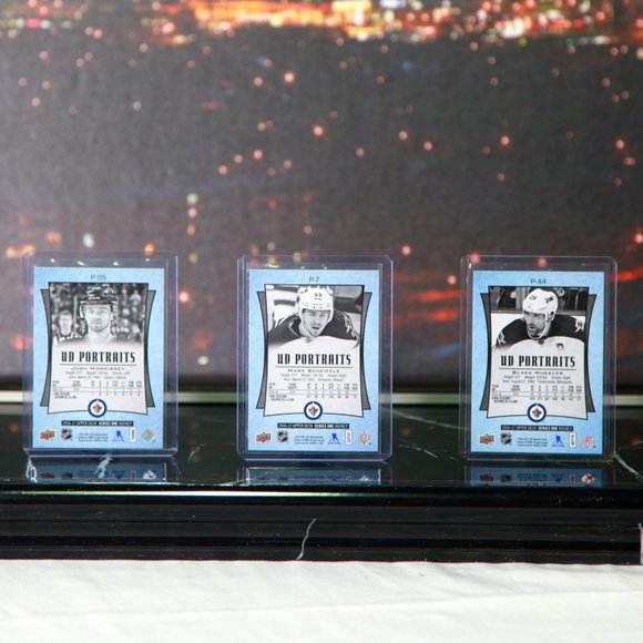 Winnipeg Jets UD Portraits - Stars - Wheeler, Schiefele & Morrissey - Picture 2 of 6